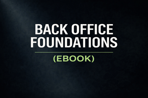 Back Office Foundations - Ebook