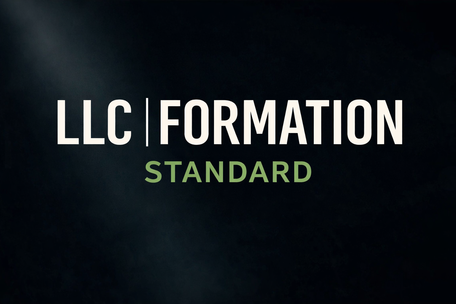 LLC Formation - Standard